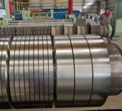 Acciaio rivestito in lega di alluminio e zinco al 55%.